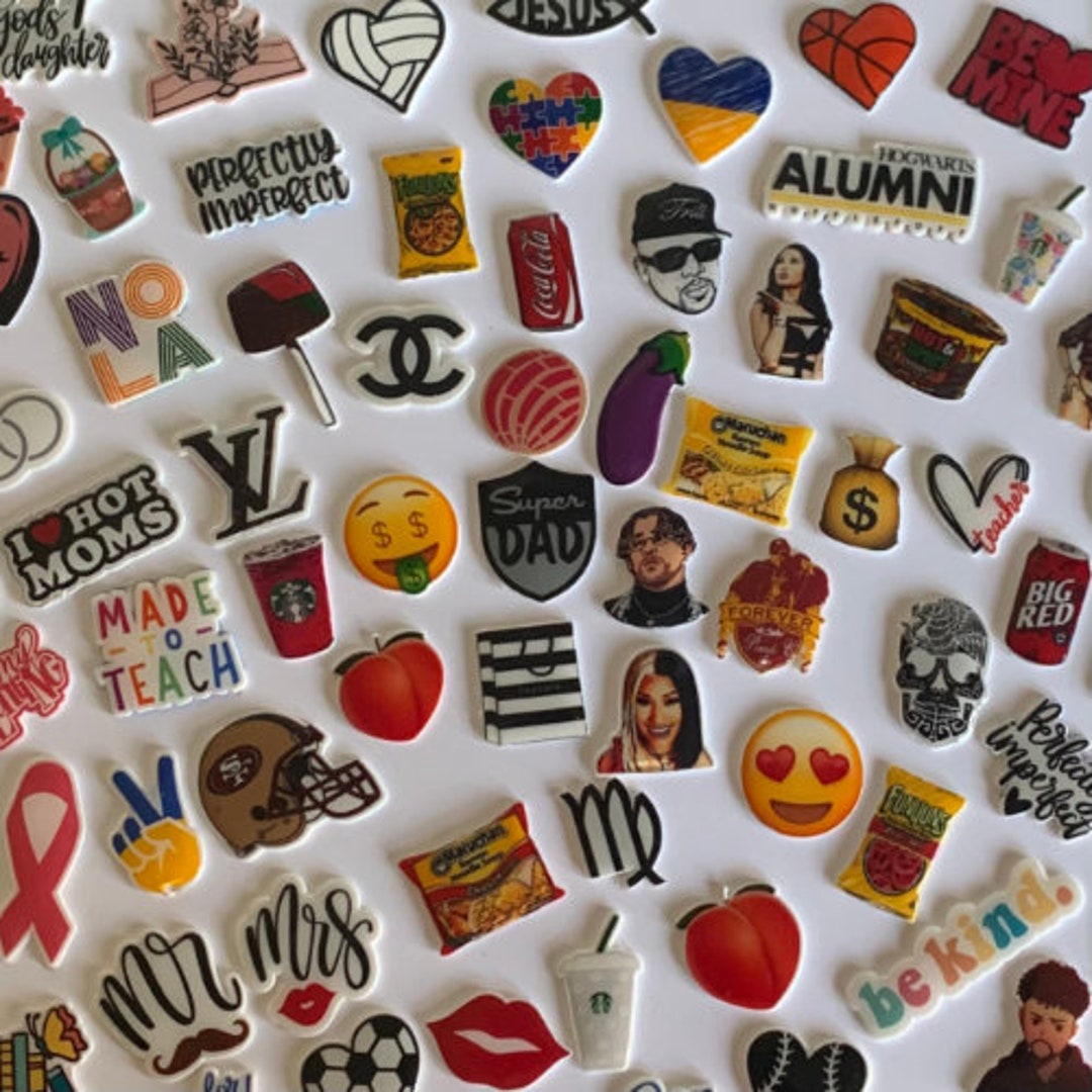 Custom Shoe Charms Etsy