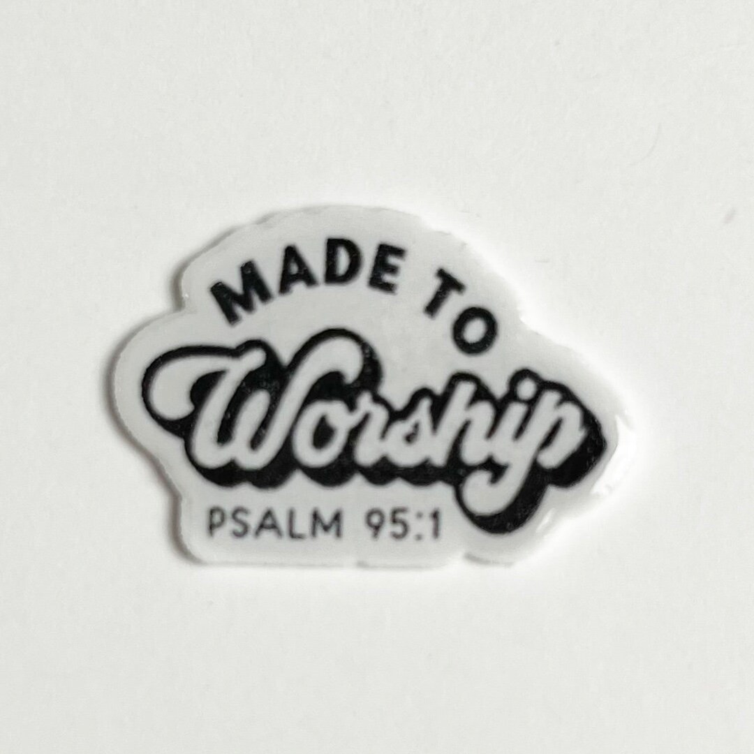 Psalms 95 1 Made To Worship Scripture Shoe Charm Etsy psalms-95-1-made-to-worship-scripture-shoe-charm-etsy