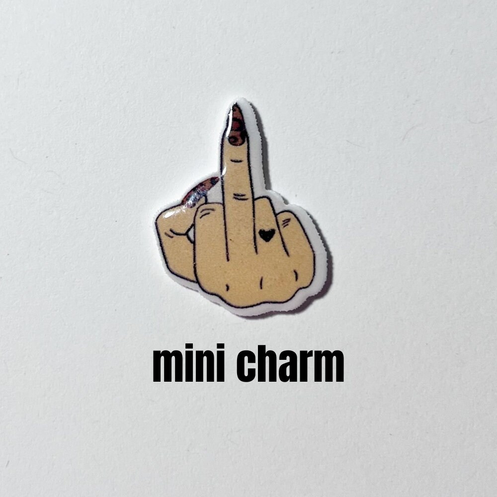 Middle cheap finger jibbitz