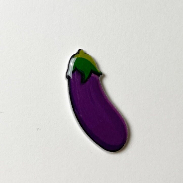 eggplant jibbitz