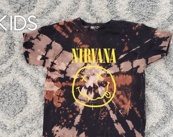 tie dye nirvana shirt