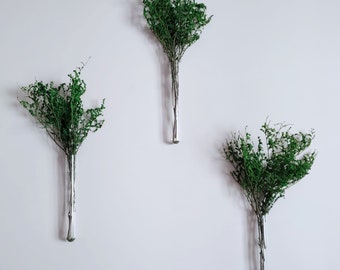 Hanging Planter Tube (3 pieces), Wall Bud Vase, Glass Test Tube Vase, Plant Propagation Vase, Hanging Glass Planter, Wall Decor Vase,