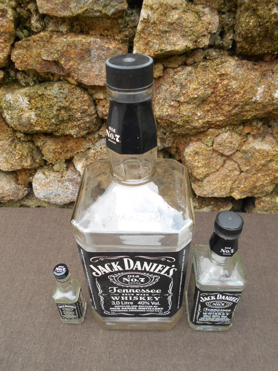 Vintage Jack Daniels Whisky Flaschen 3er Set Etsy