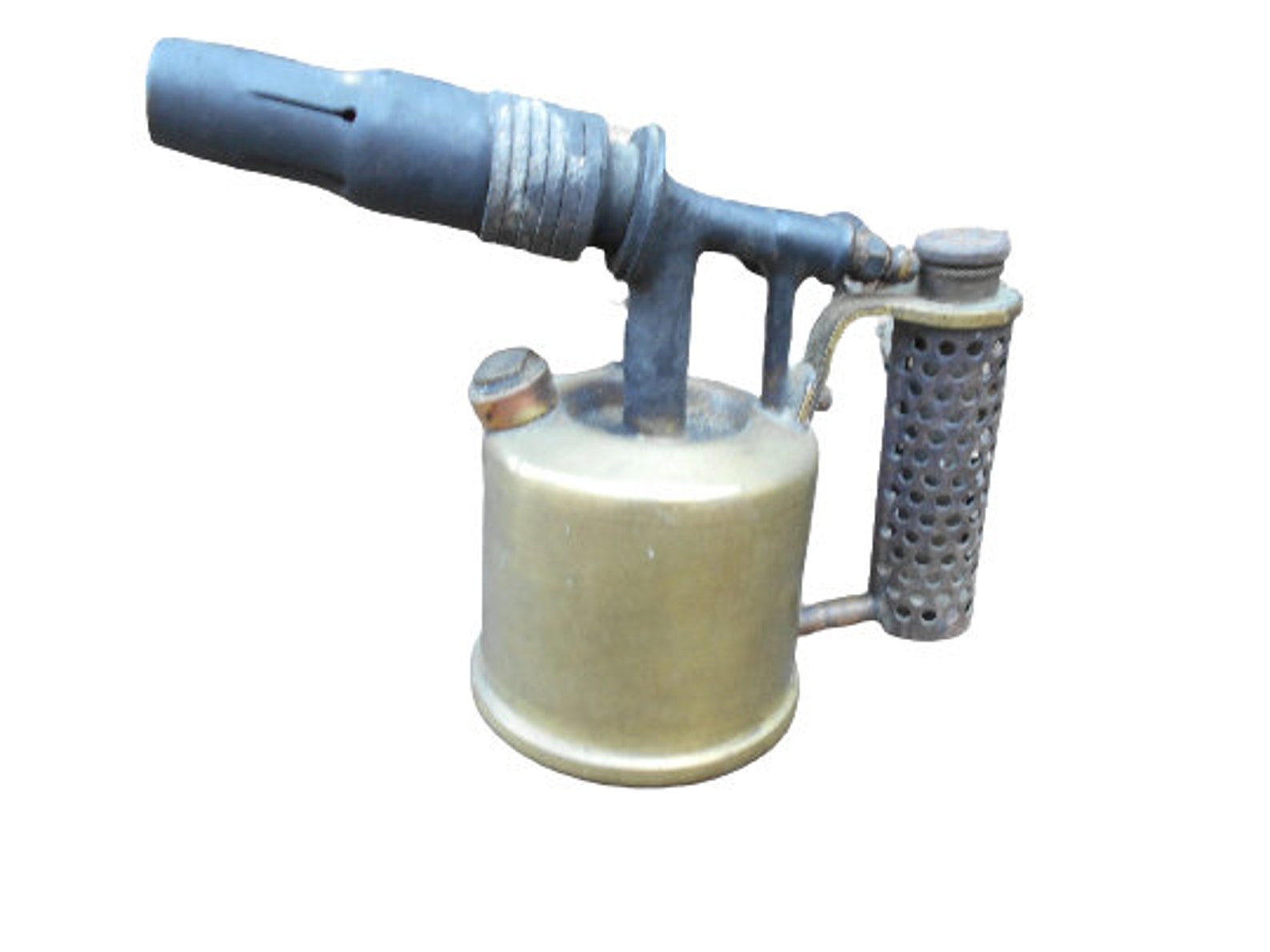 Vintage French Brass Blow Torch - Etsy