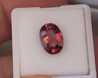 3.85 Carat Natural Pink Color Tourmaline Cabochon Cut 10.7X8.8X5 MM Oval Shape Loose Gemstone Natural Untreated Pink tourmaline Cabs