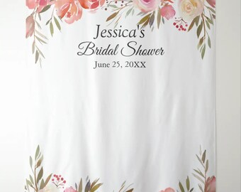 Sweet Blush Bridal Shower Backdrop, Sweet Photo Booth Backdrop for Wedding, Country Wedding Decoration