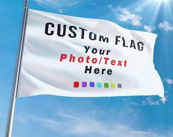 Bandera personalizada de una sola cara y doble cara para barcos, coches, habitaciones y eventos. Banderas de poliéster, decoración de pared publicitaria. Banderas para eventos.