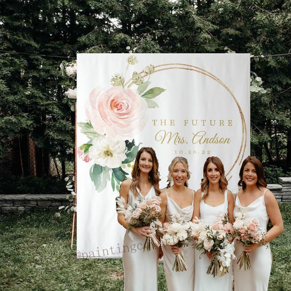blue dress for baby girl One Shoulder Unique Peach Chiffon Floor Length Slit Bridesmaid Dress
