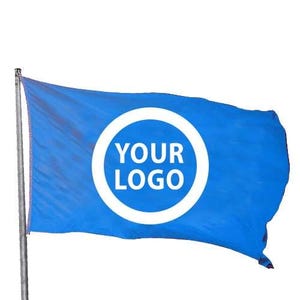 Custom Flag Any Size 3x5 Ft, Customized Flags Banner, Custom flag 3x5 Single / Double Sided Printing Sports Car Company Logo