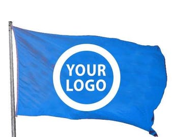 Custom Flag Any Size 3x5 Ft, Customized Flags Banner, Custom flag 3x5 Single / Double Sided Printing Sports Car Company Logo