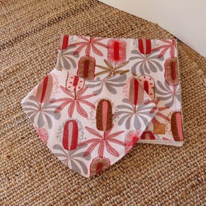 Obi Bib & Burp Cloth | Baby Bundle Set | Handmade | Dribble Bib | Cotton | Baby Accessories | Baby Shower Gift | Australian Made