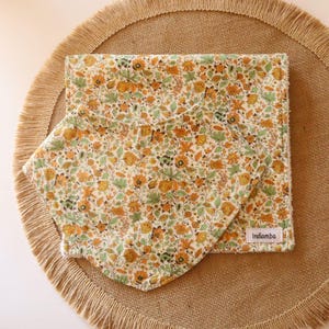 Dandy Bib & Burp Cloth | Baby Bundle Set | Handmade | Dribble Bib | Cotton | Baby Accessories | Baby Shower Gift | Australian Made | Neutral