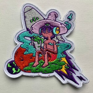in space Carry Clancy around everywhere with this HOLOGRAPHIC ironsew on patch 3 The Midnight Gospel Clancy on a patch..