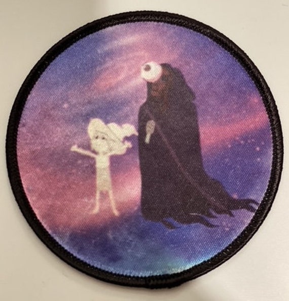 in space Carry Clancy around everywhere with this HOLOGRAPHIC ironsew on patch 3 The Midnight Gospel Clancy on a patch..