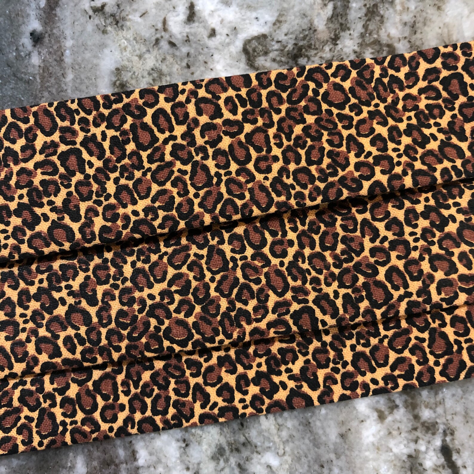 Cheetah small Print Animal Print 2layer Pleated Cloth Face Etsy