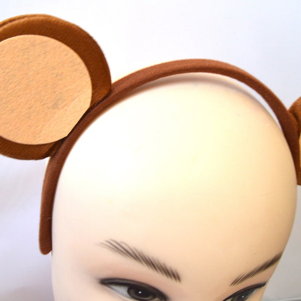 Oreilles de singe marron aliceband fête déguisements enfants adultes journée mondiale du livre