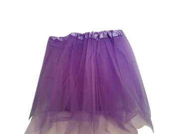 Childrens lilac purple net tutu waist 15-28" costume fancy dress world book