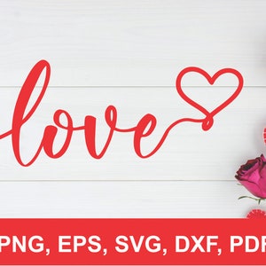 Heart SVG, Heart Shape SVG, Valentine Heart Clipart, Cricut Cut Files,  Hearts Silhouette, Valentines Dxf Png Eps, Vector, Digital Download