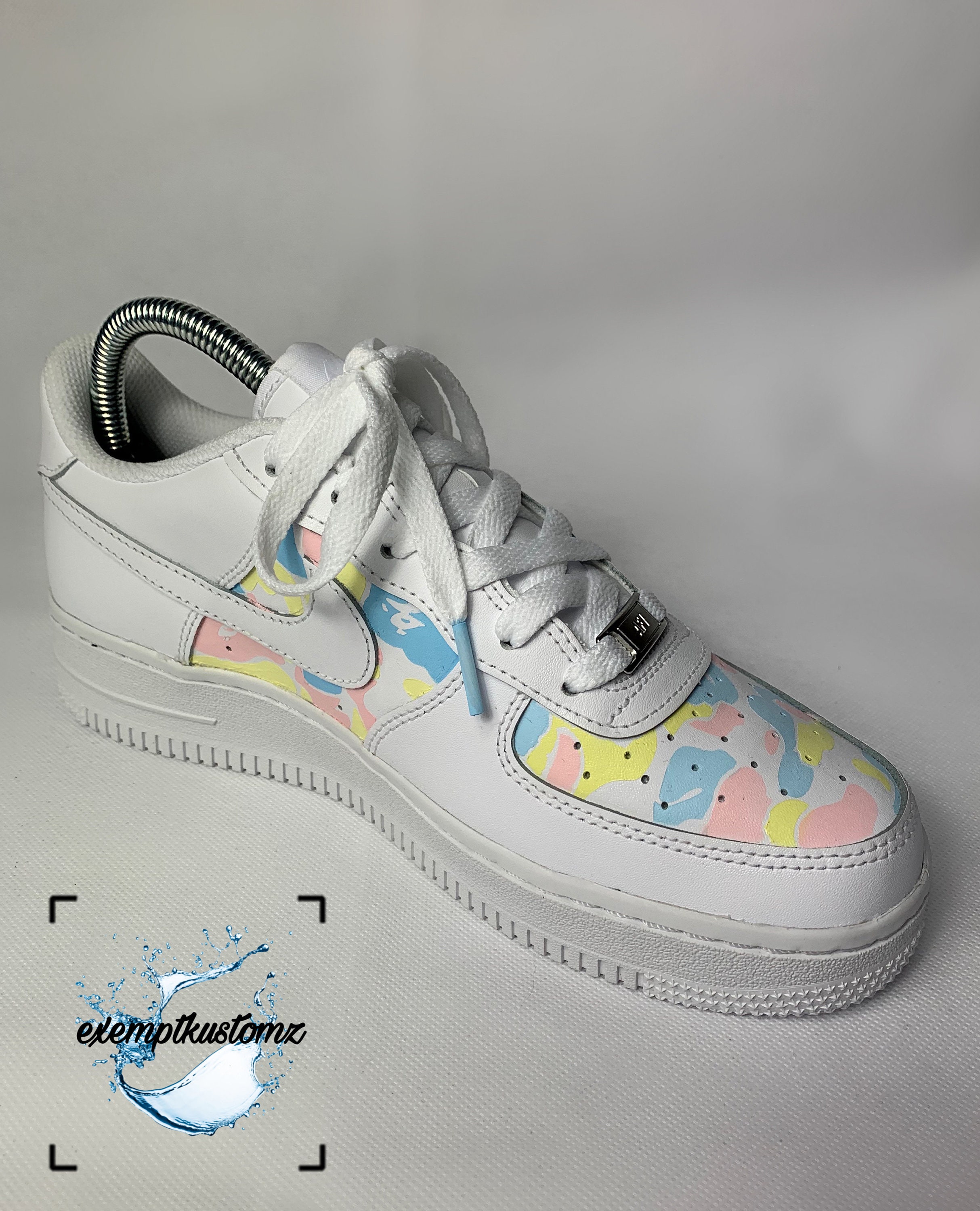 Custom Pastel Nike Air Force 1 | Etsy
