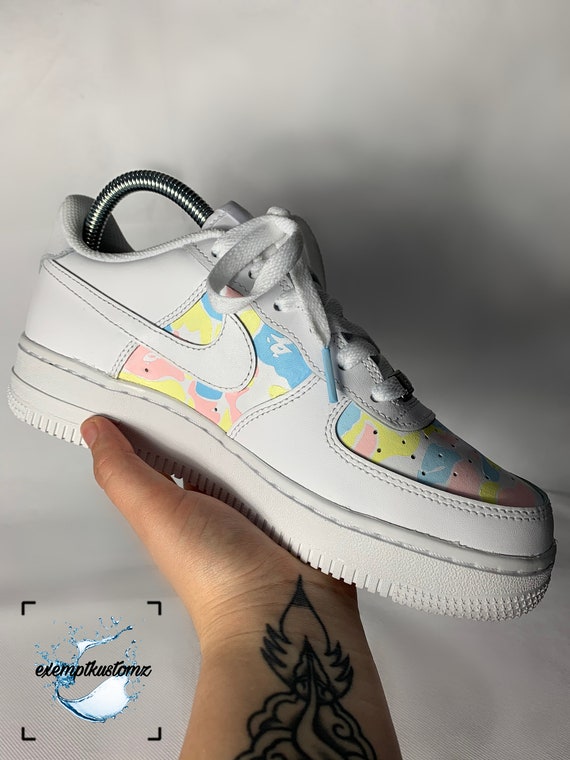 pastel air force 1's
