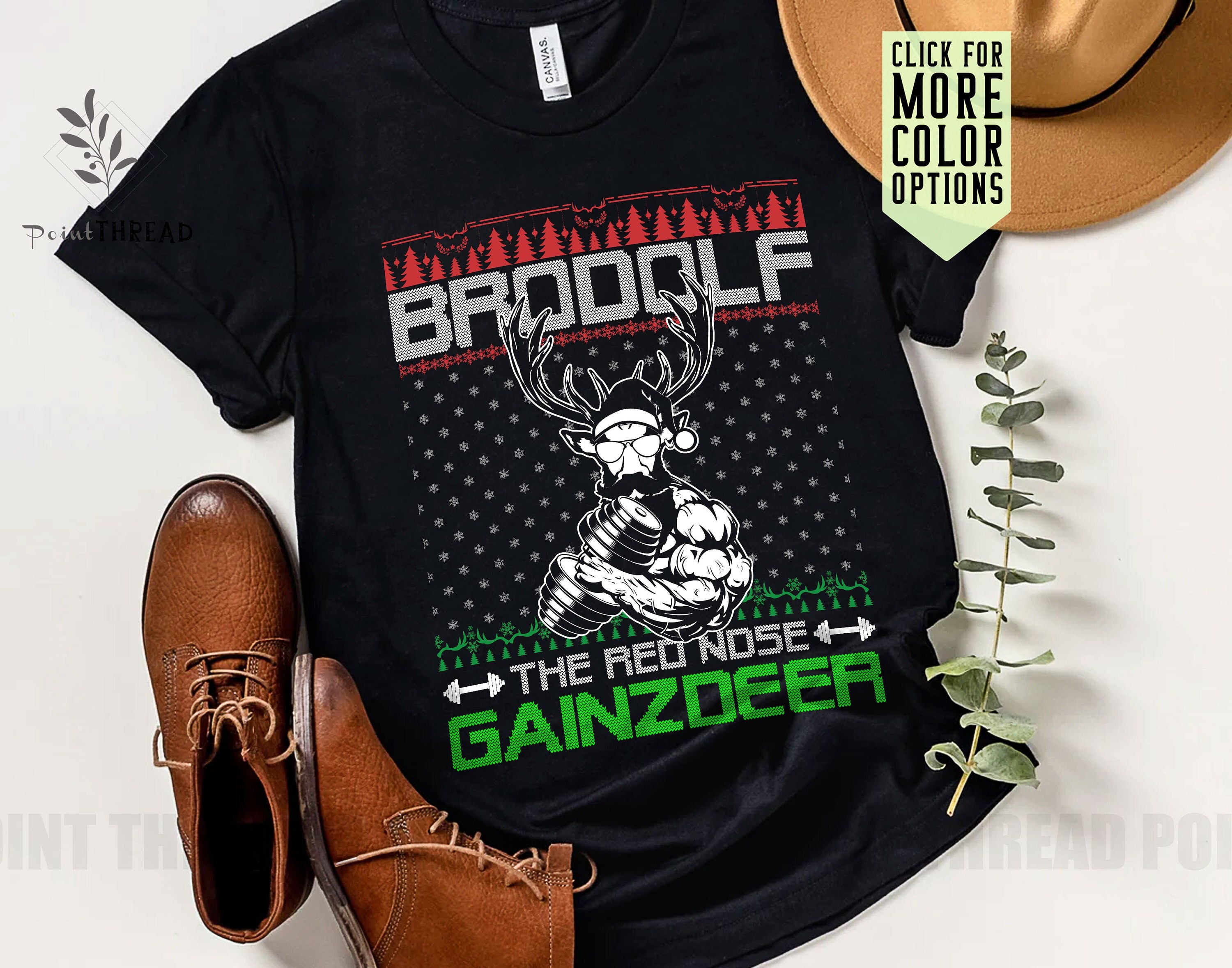 Red Nose Gainzdeer - Etsy