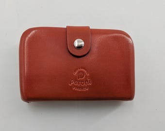 Leather Wallet and Cards Holder - Peroni Firenze - Etsy