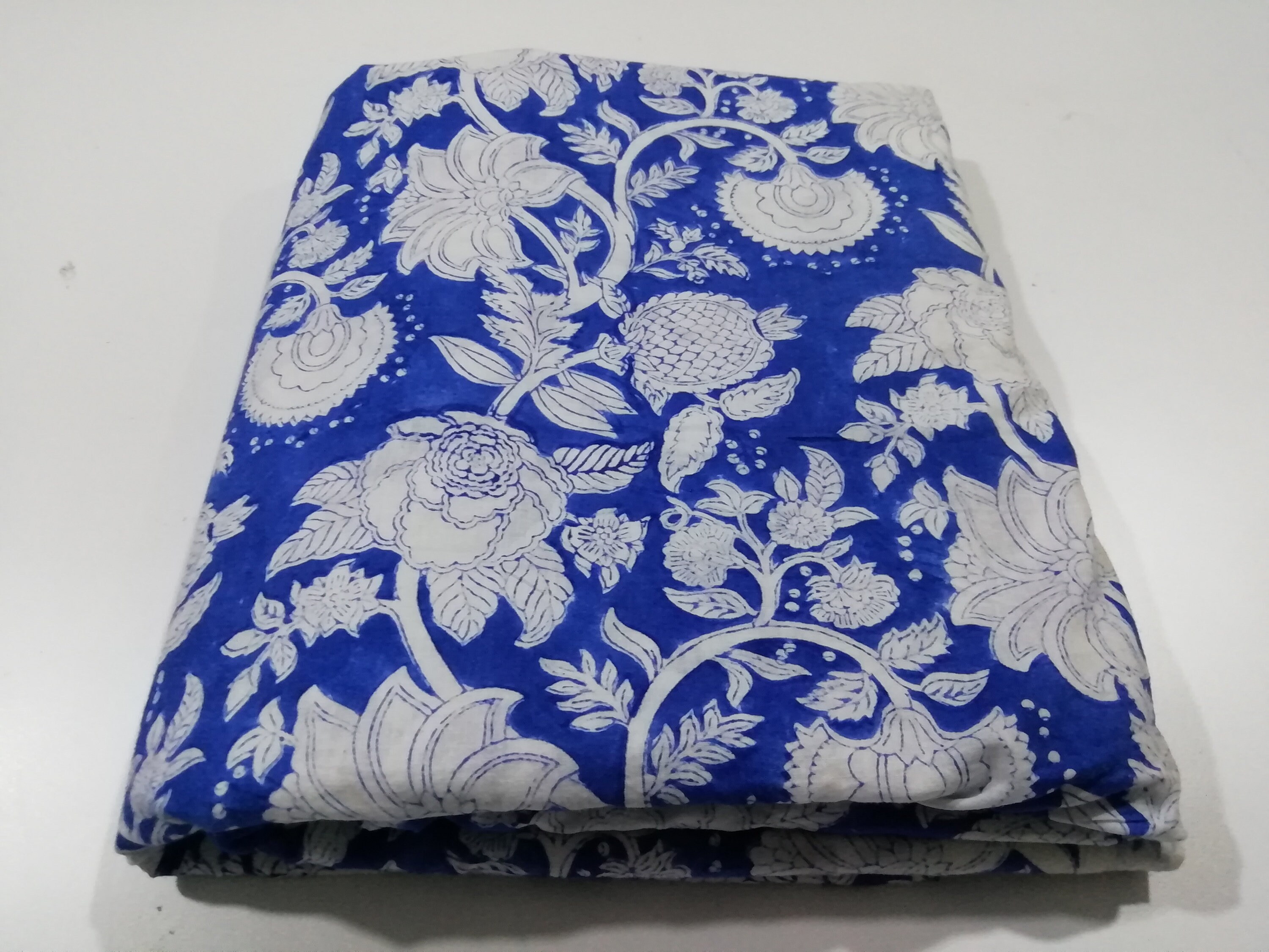 Block Print Fabric Block Print Cotton Fabric Indian Fabric Etsy UK