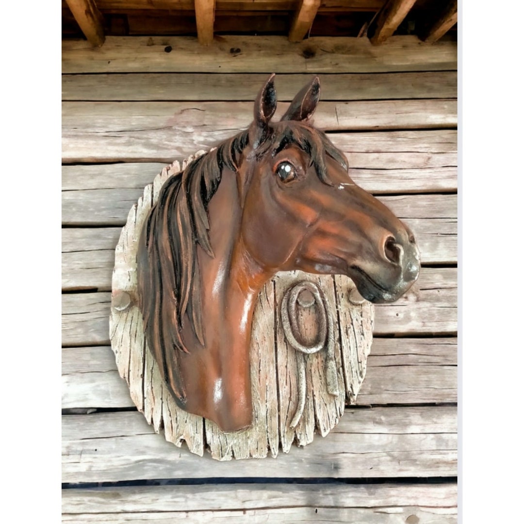 Horse Head Wall Decor. You Can Also Consider It as a Gift for Horse