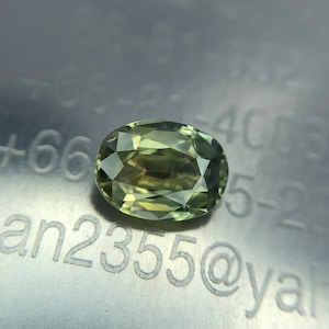 Beautiful 1.10 ct lovely Madagascar parti sapphire size 6.5x4.5x2.5mm