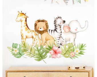 Wandtattoo Dschungel Etsy