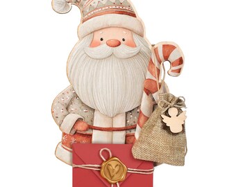 Little-Deco Christmas Money Gift, Money Card, Gift Certificate Packaging, Christmas Gifts, St. Nicholas Day Gifts, Secret Santa Gifts XHL1177