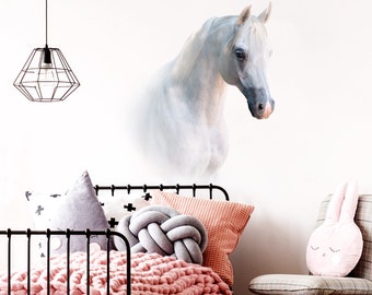 Wall Decal Horse Head Children's Room Baby Room Children Stickers Stickers Wall Stickers Wall Stickers Stickers Stickers Poster DL143