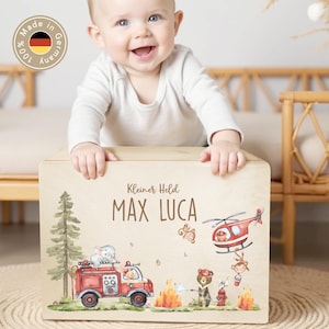 Personalized memory box, baby memory box, baby gift, christening gift, wooden box birth, memory box baby, XHL1074