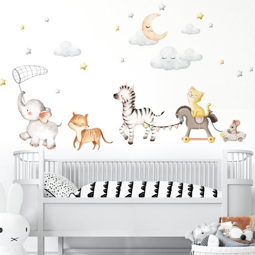 Wall Decal Children's Room Boy Deco Wall Sticker Baby Etsy