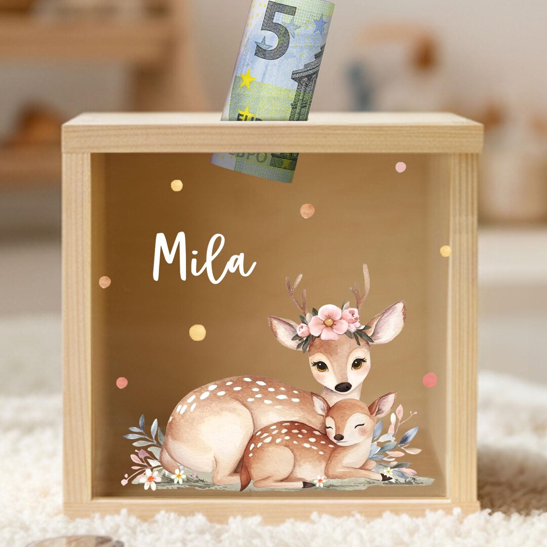 Personalized Money Box, Children's Money Box, Wooden Money Box — free download