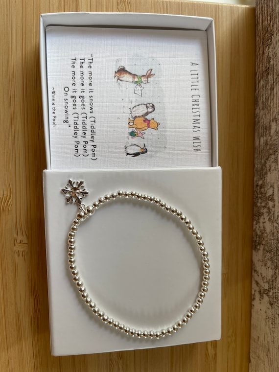 Pooh Bear Bracelet for Daughter - I Love My Family Gifts