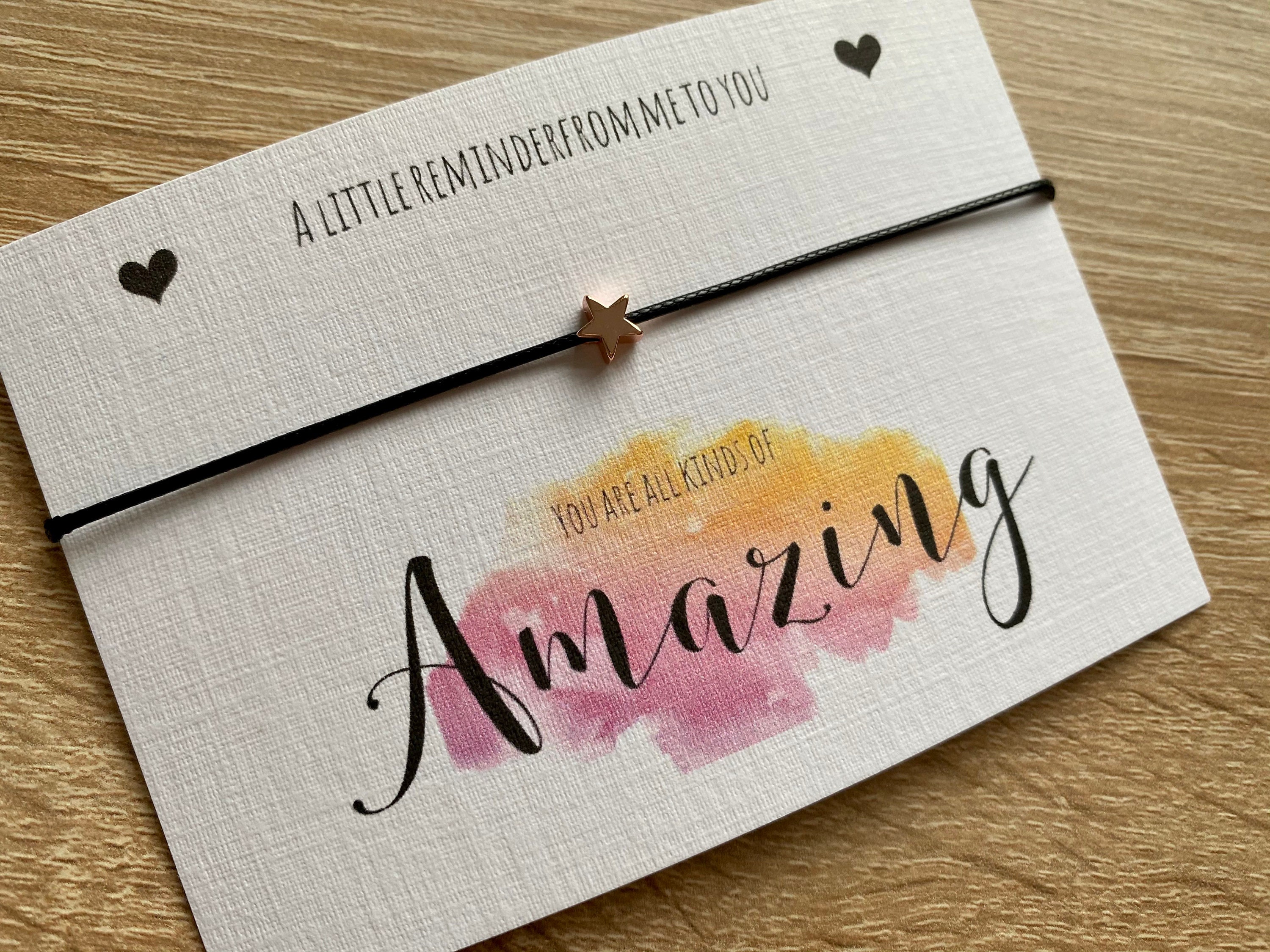 A little reminder You are Amazing wish/ affirmation sentiment macrame…