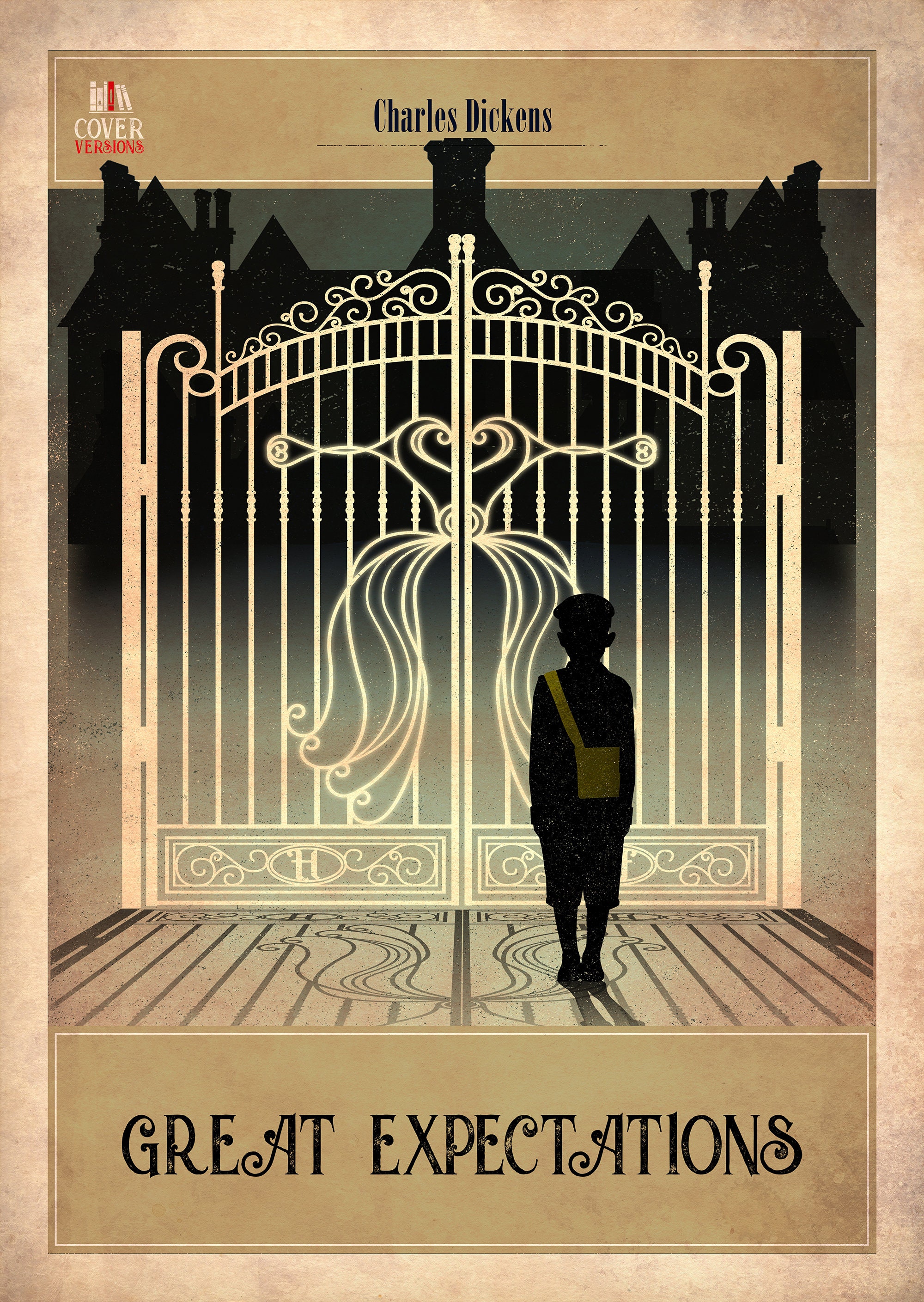 Great Expectations Unofficial Vintagestyle Novel Art Print Etsy UK
