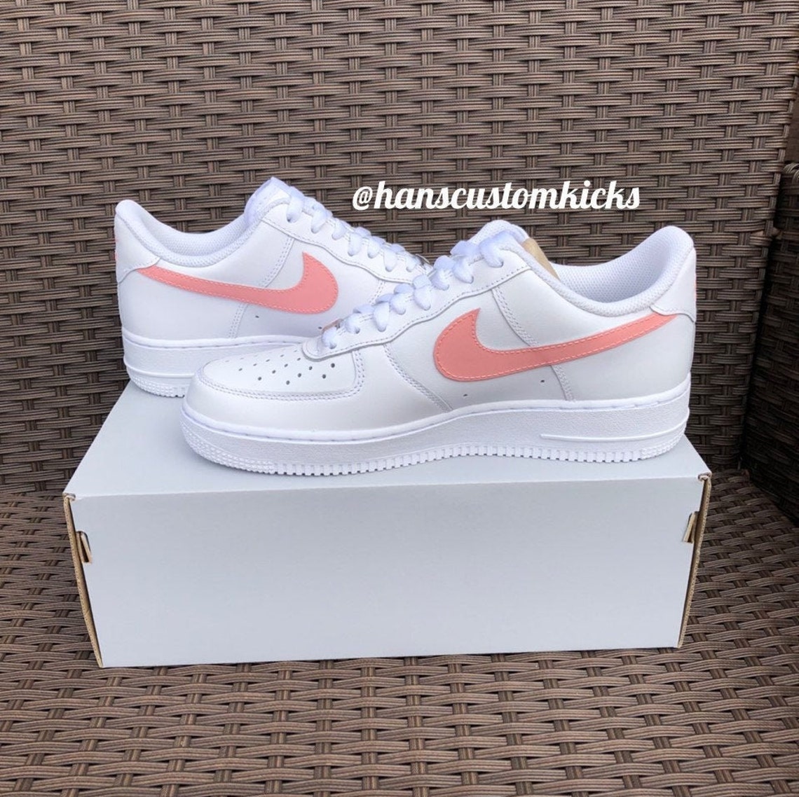 custom air force 1 hot pink