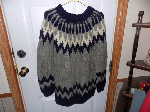 Handmade Wool Sweater: Unisex Greek Knitwear - image 3