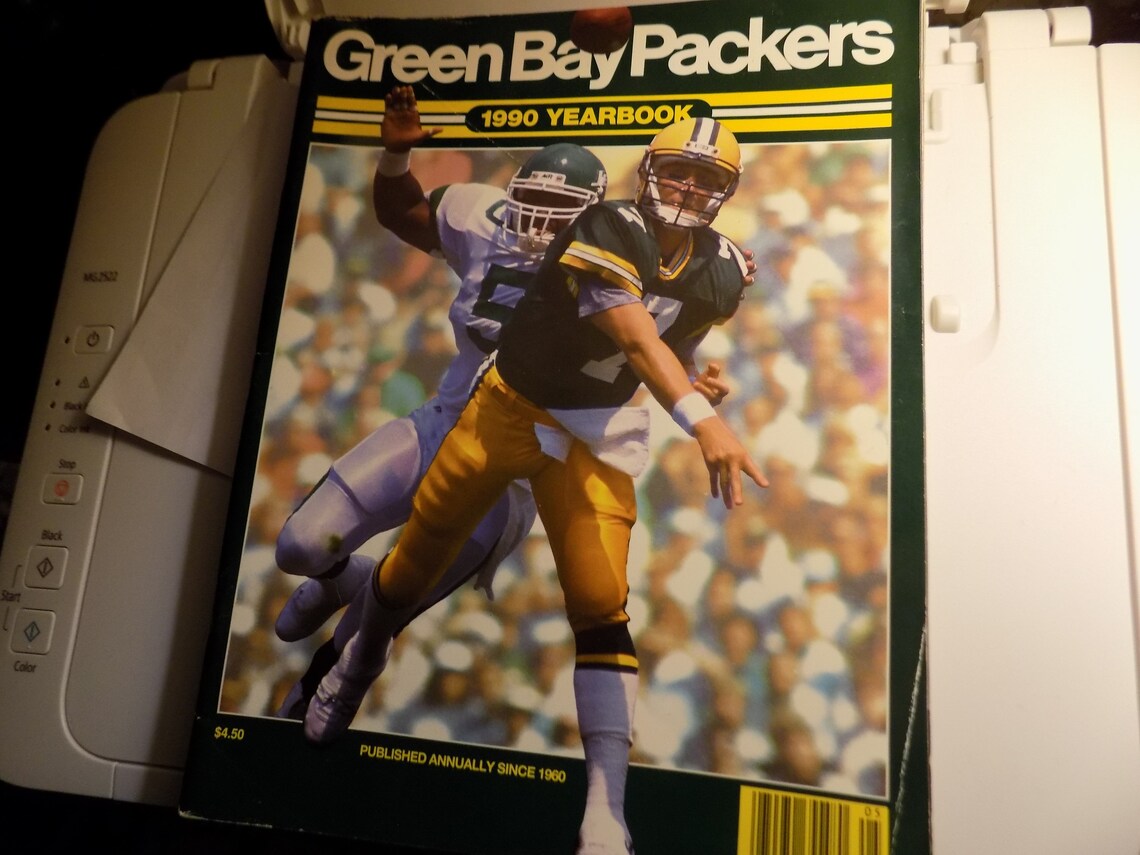 Green BAY PACKER Yearbook Etsy