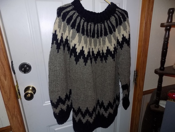 Handmade Wool Sweater: Unisex Greek Knitwear - image 2