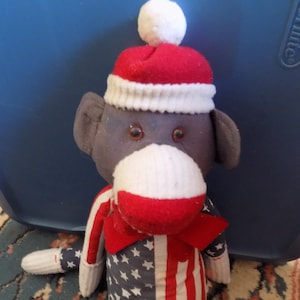 Handmade Sock Monkey