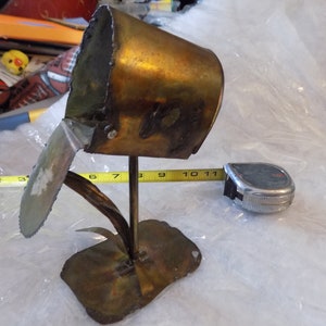 Vintage metal mailbox