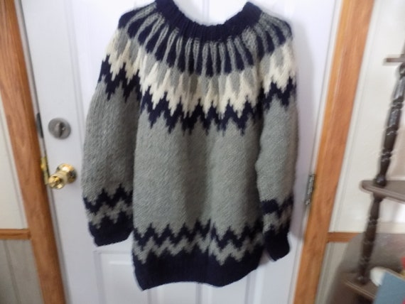 Handmade Wool Sweater: Unisex Greek Knitwear - image 1