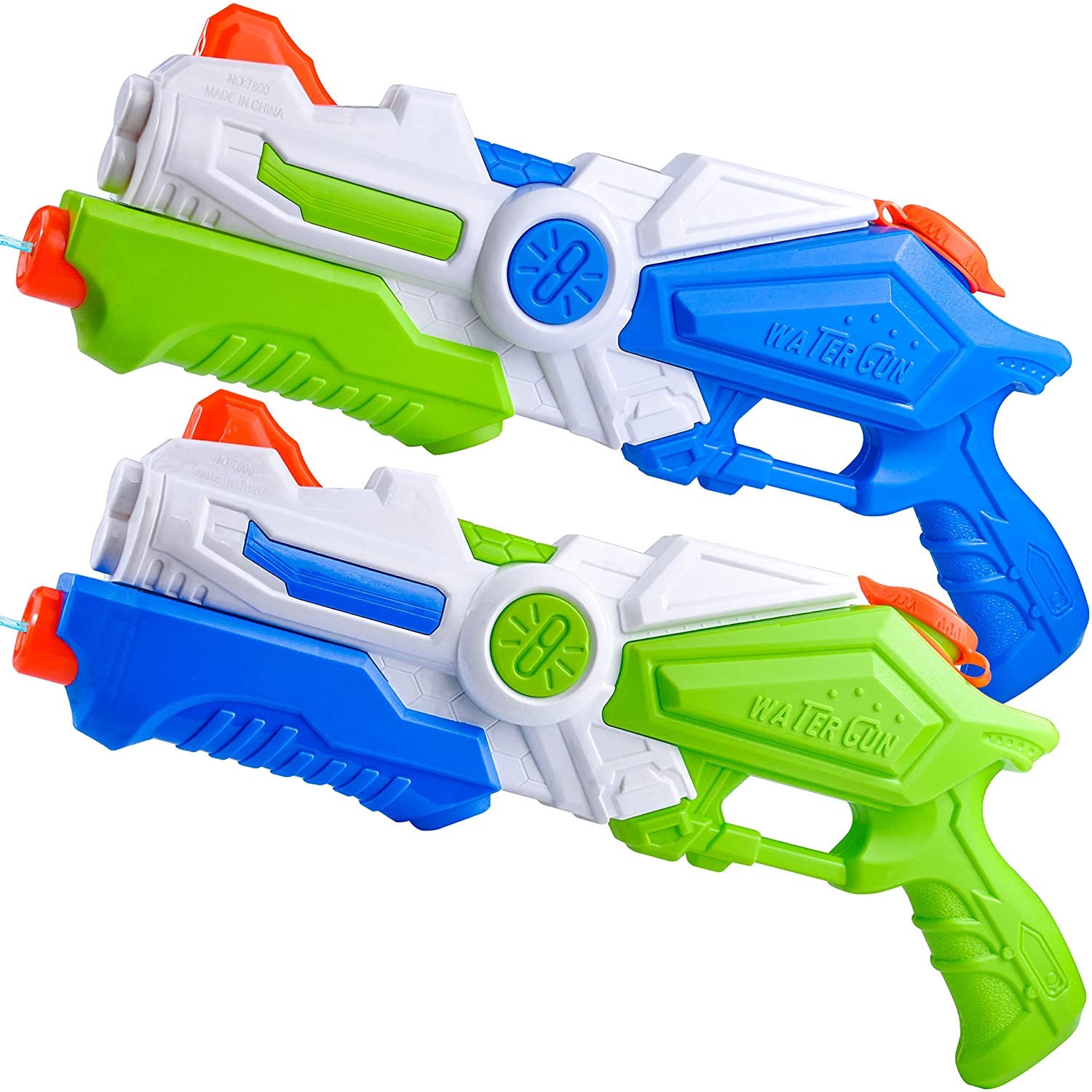 2 Pack Large Water Guns Toy Super Water Soaker Blaster Squirt Etsy