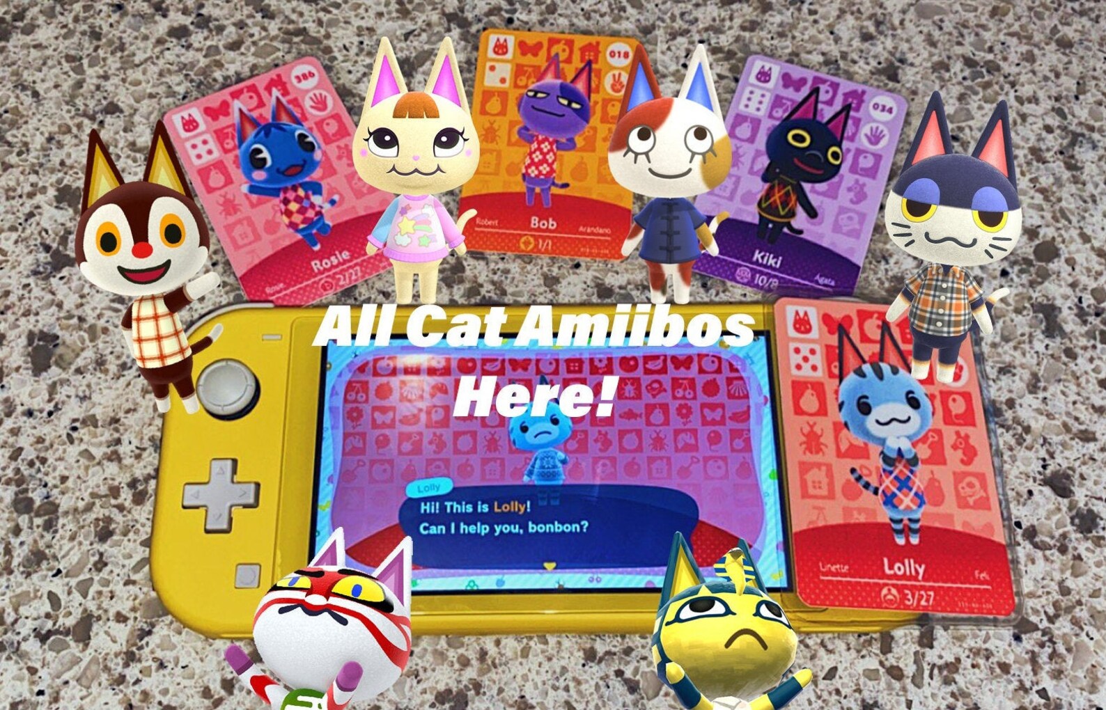 Cat Animal Crossing Amiibo Cards | Etsy