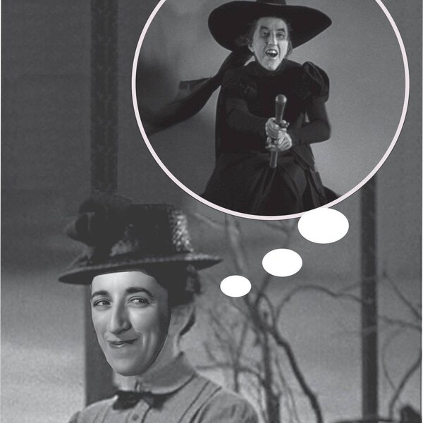 Margaret Hamilton Vintage Photo  Poster Framing Print Movie Wall Decor