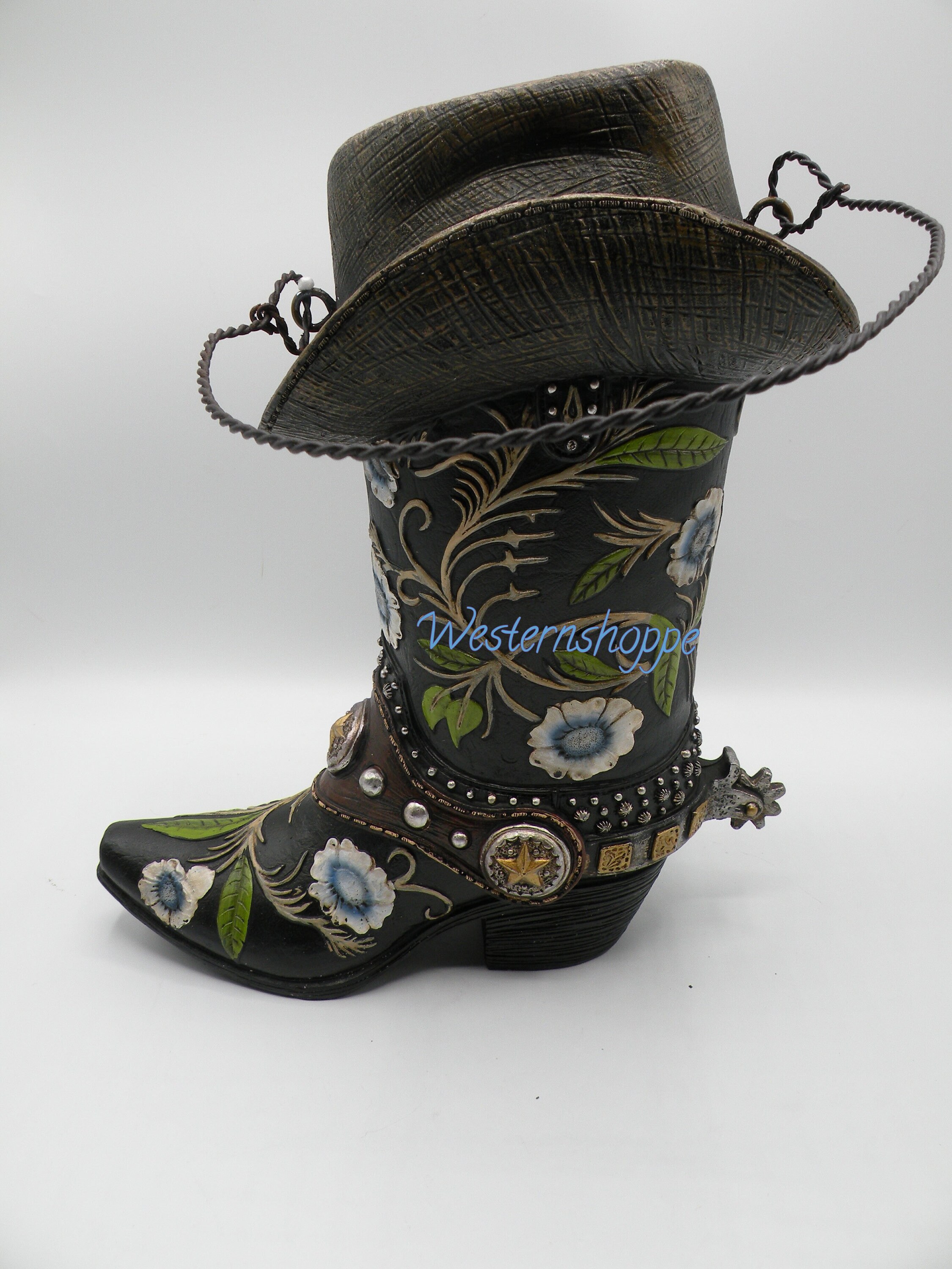 Cowboy Hat Hanging Birdhouse main image 0