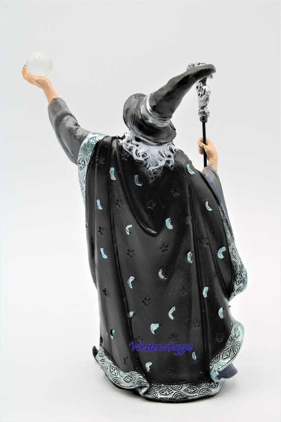 Home Décor Statues Resin Wizard Statue 1 Magical Fantasy Decor